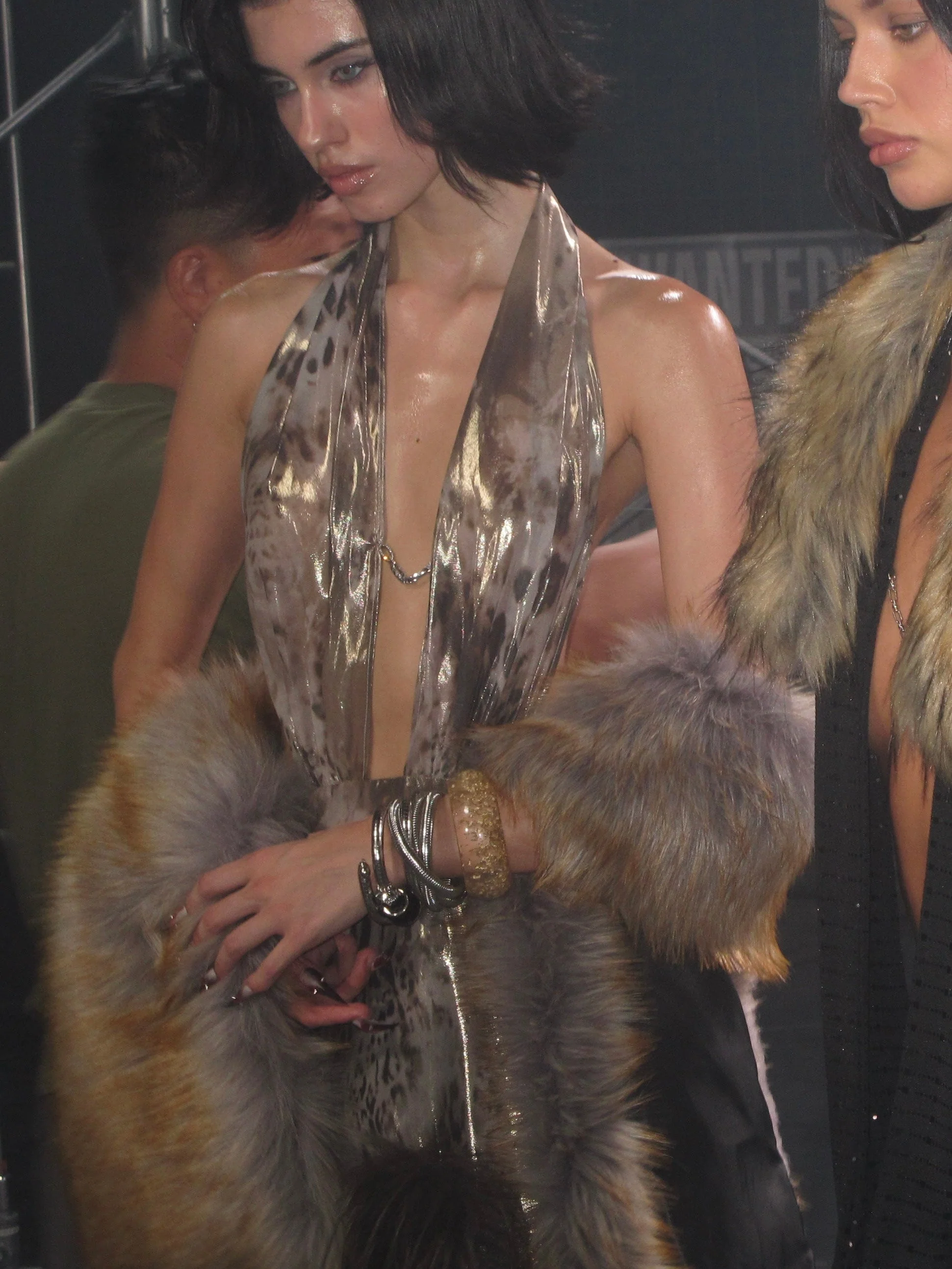 Afterparty Full-Length Faux Fur Evening Wrap - Image 6