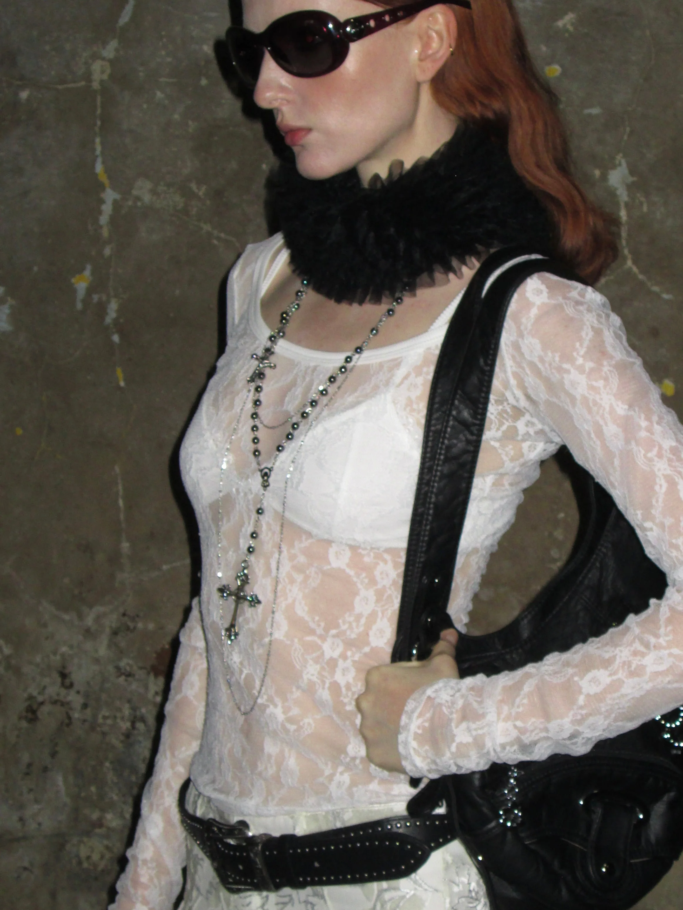 Asymmetric Punk-Style Studded Belt - Image 5