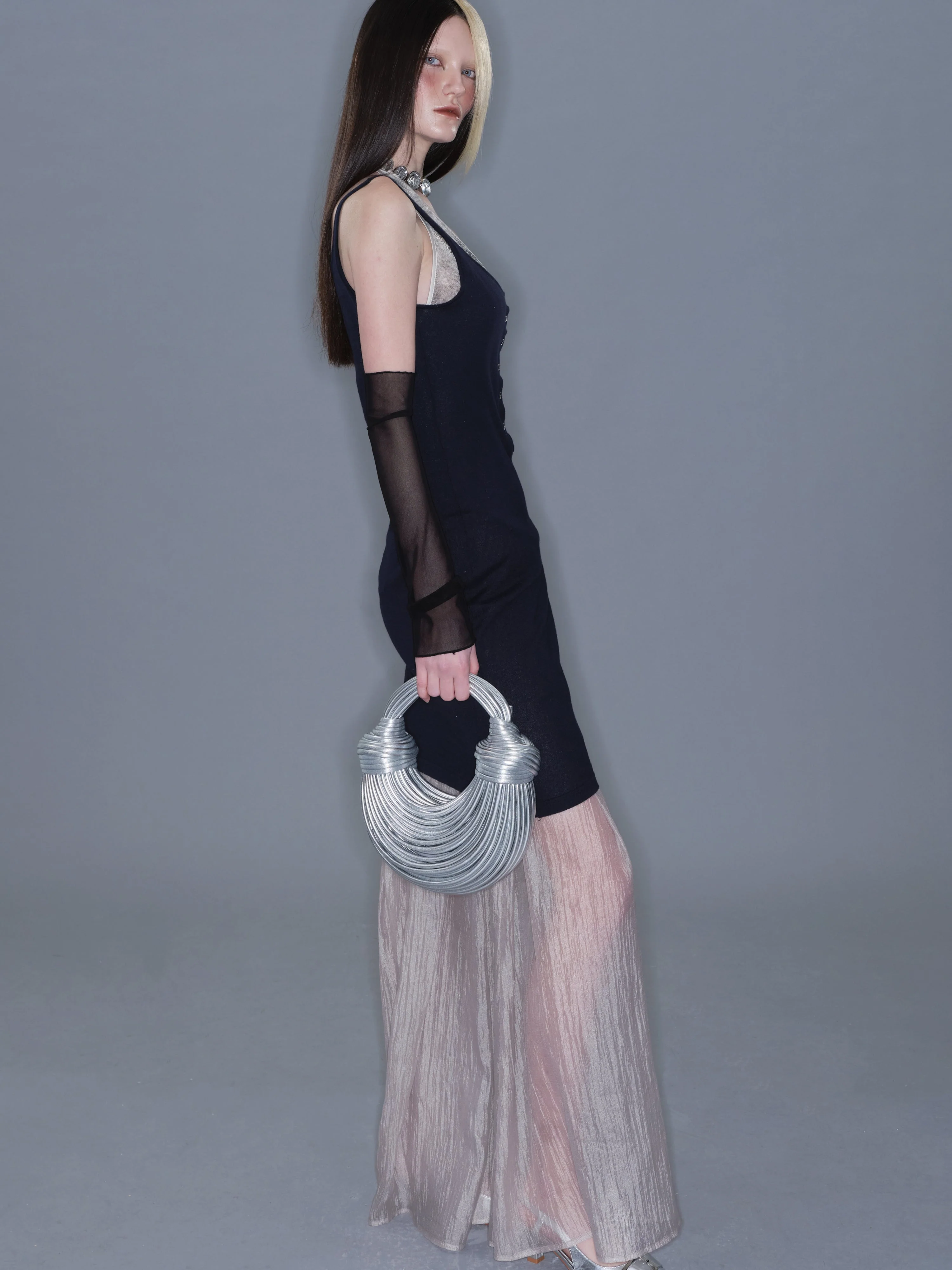Button Knit Tank Dress - Image 15