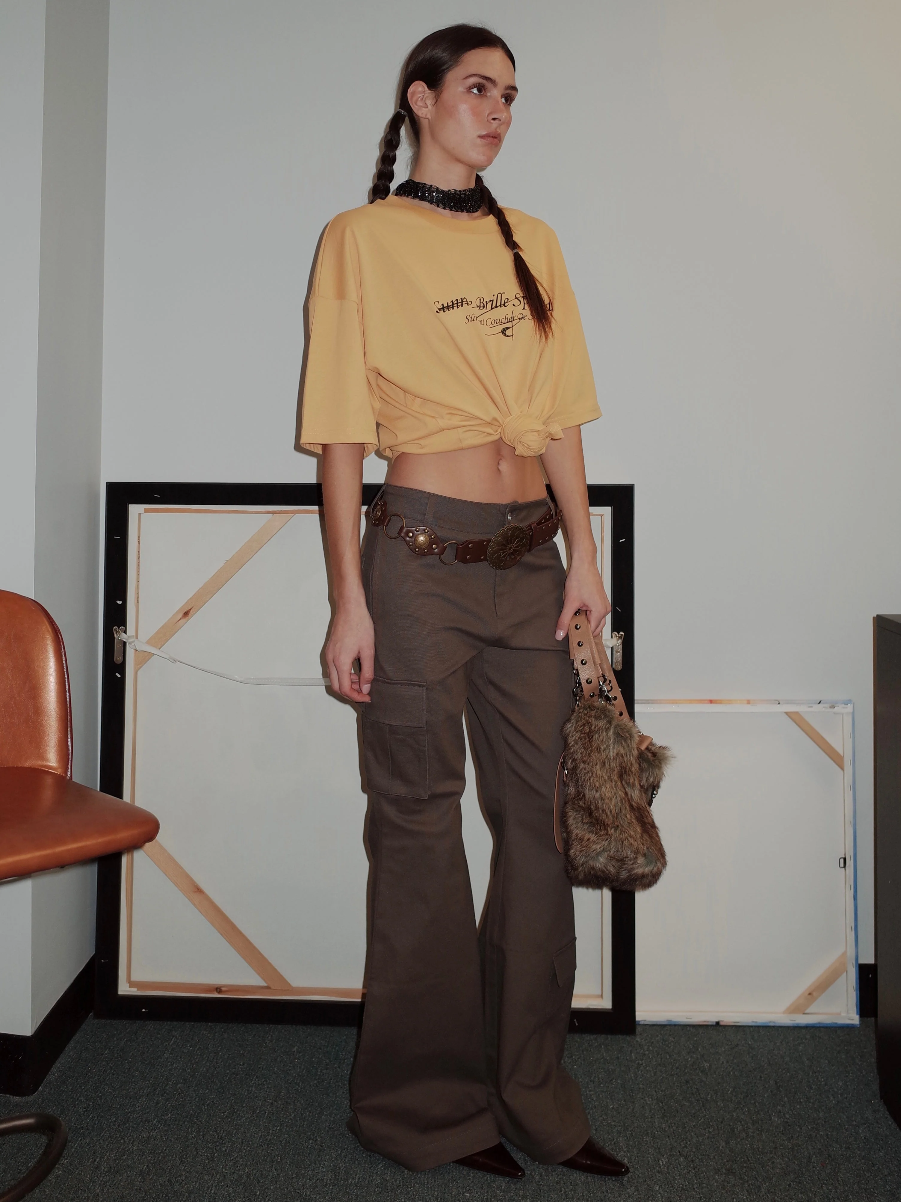 Fallen Angel Cargo Flare Pants - Image 5