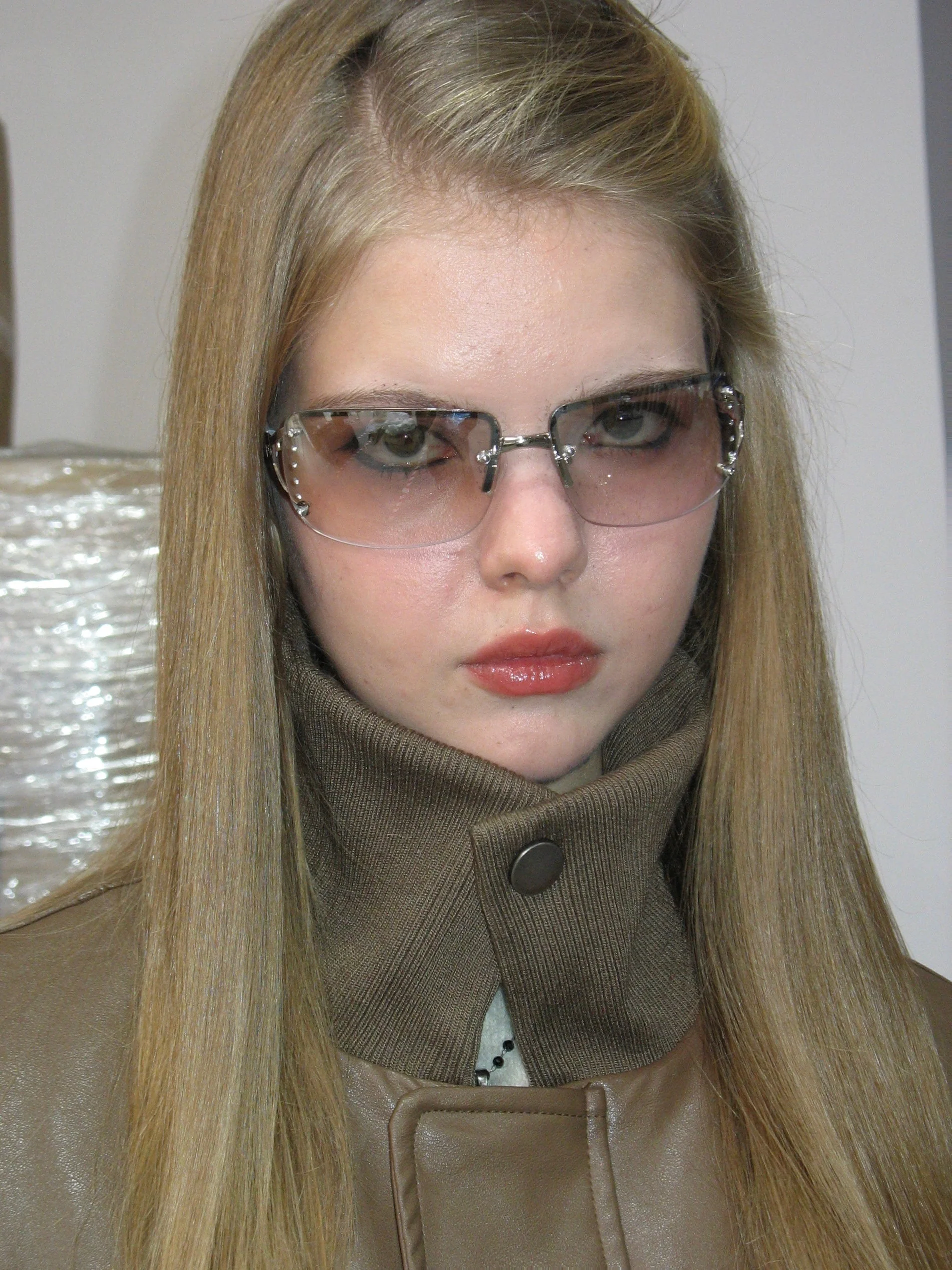 Faux Leather Winter Jacket - Image 6