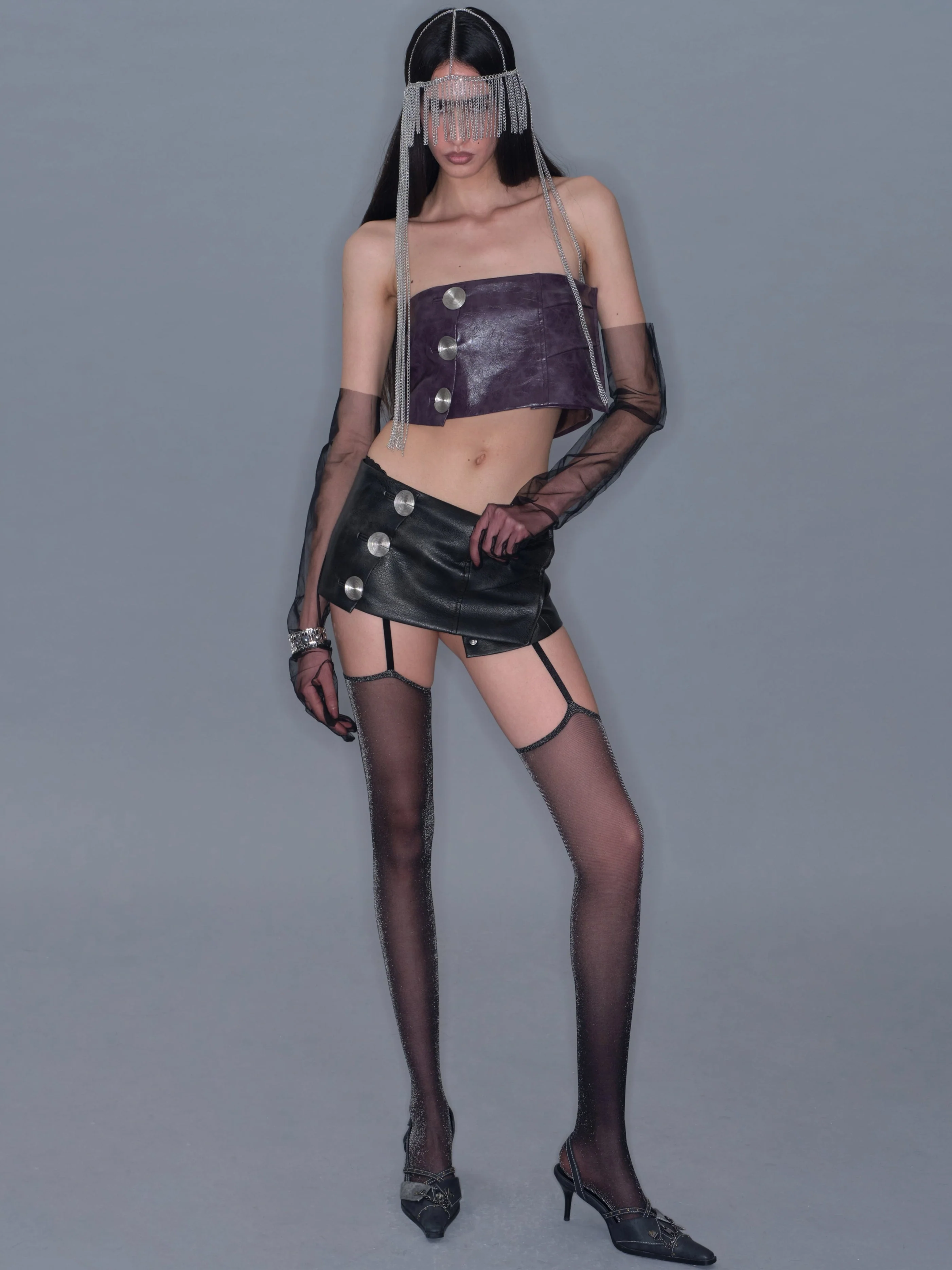 Gothic Tassel Headpiece - Image 2