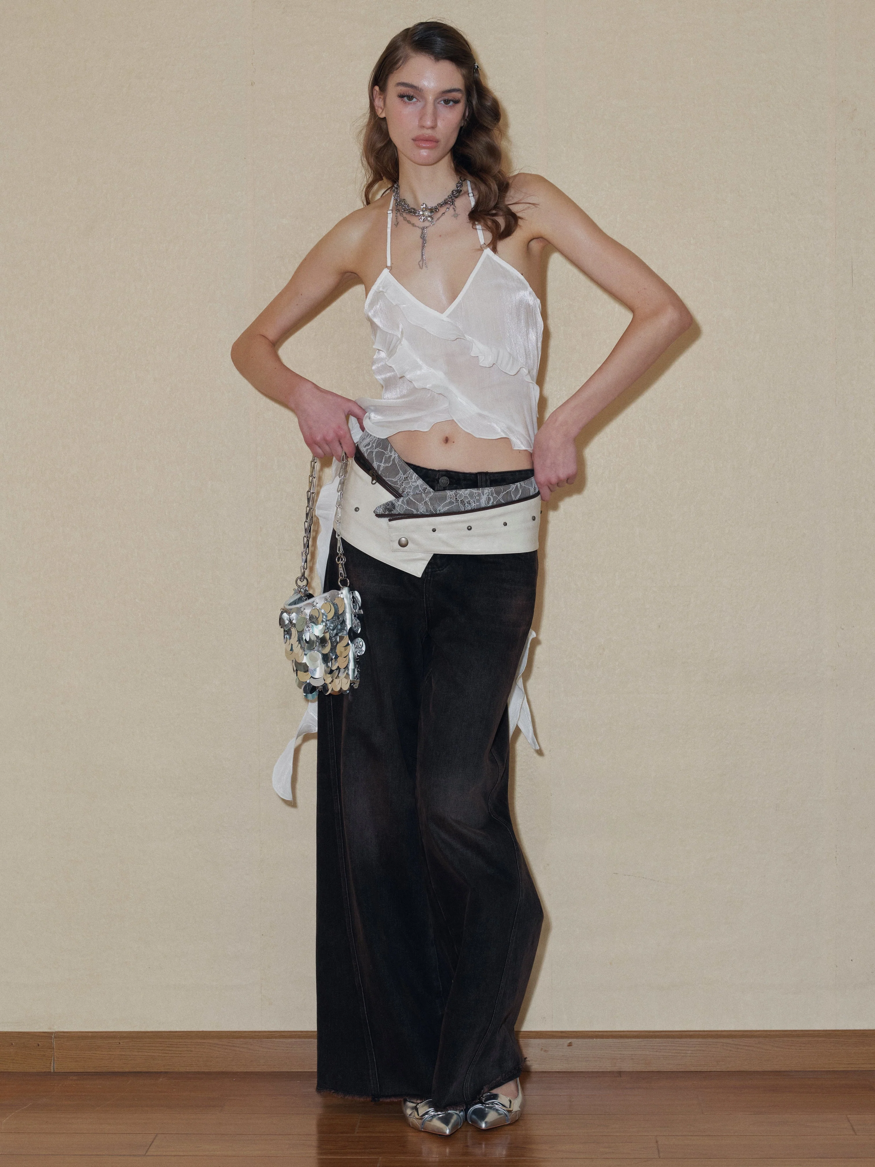 Irregular Streamer Cami Top - Image 2