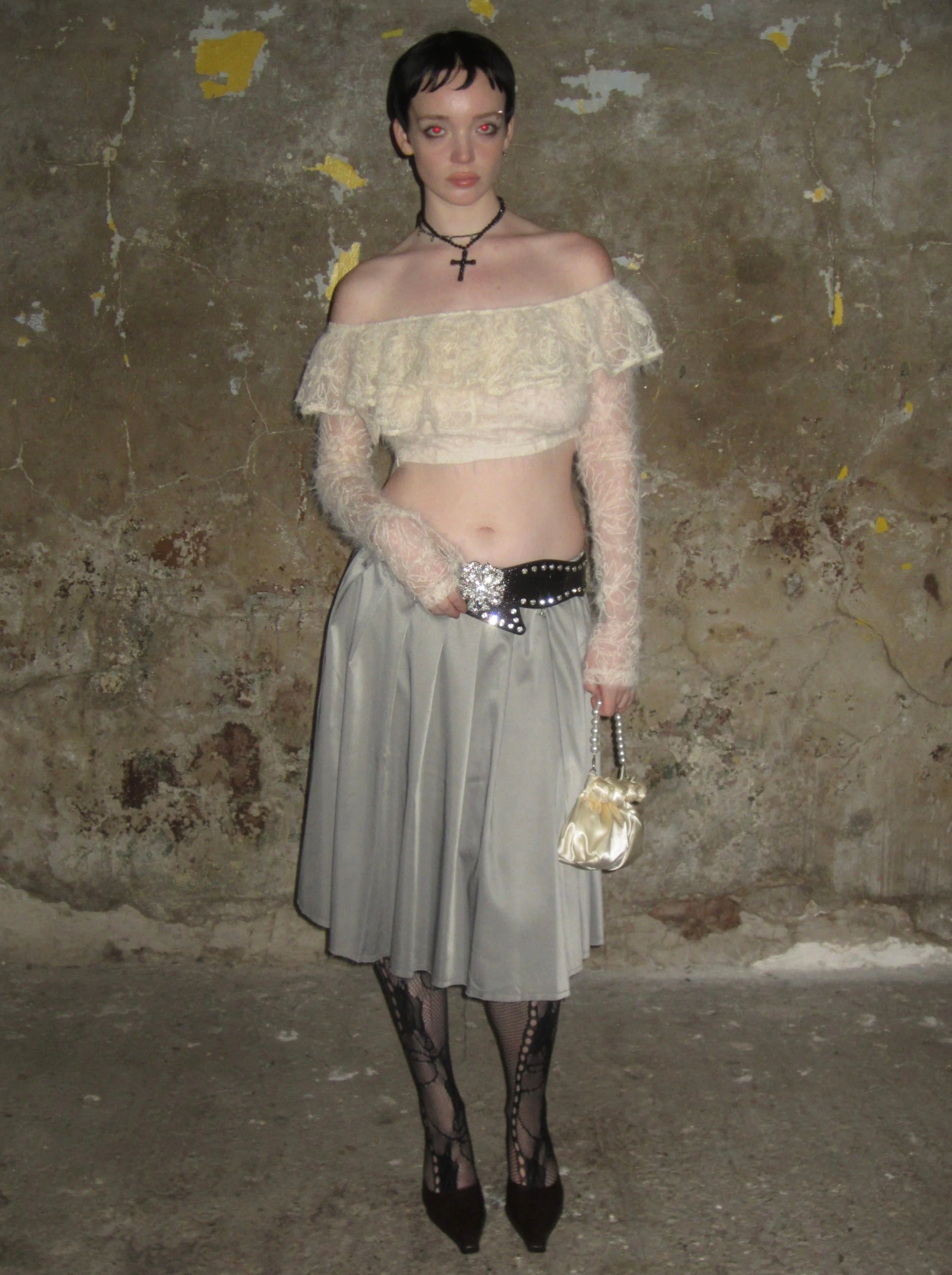 Lace Crop Top - Image 2