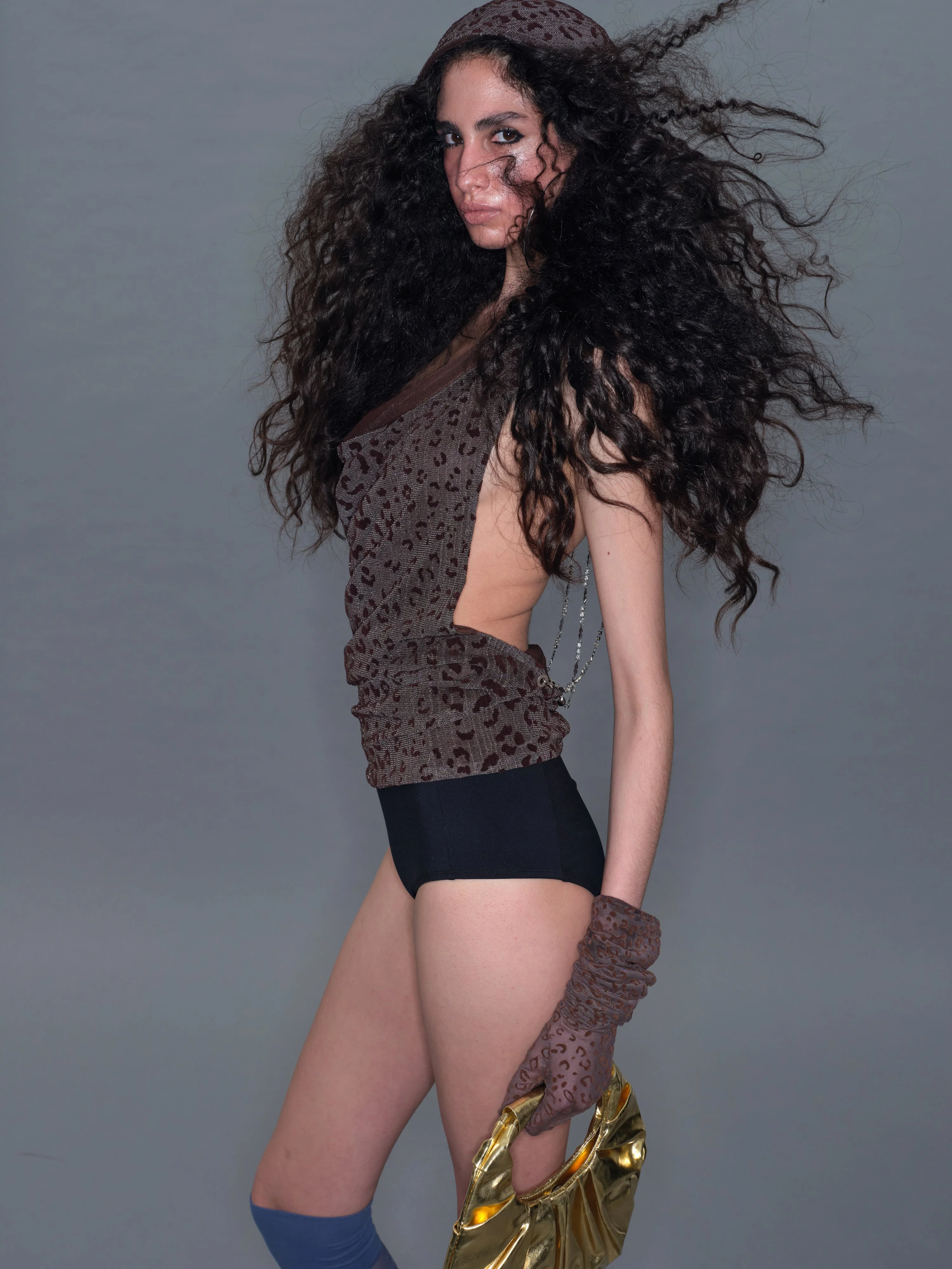 Leopard Print Hooded Tank - Image 11