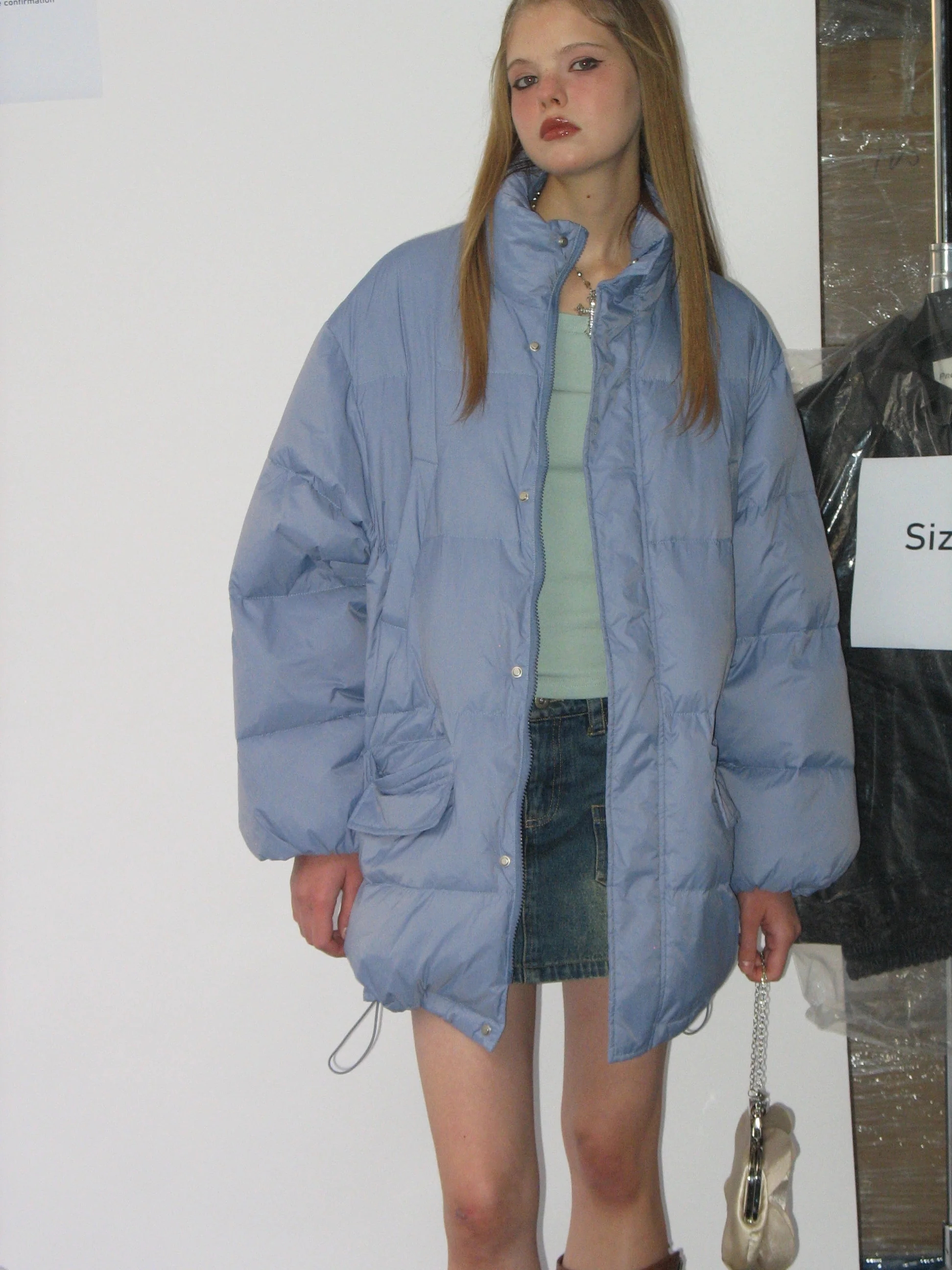 Light Blue Down Jacket - Image 11