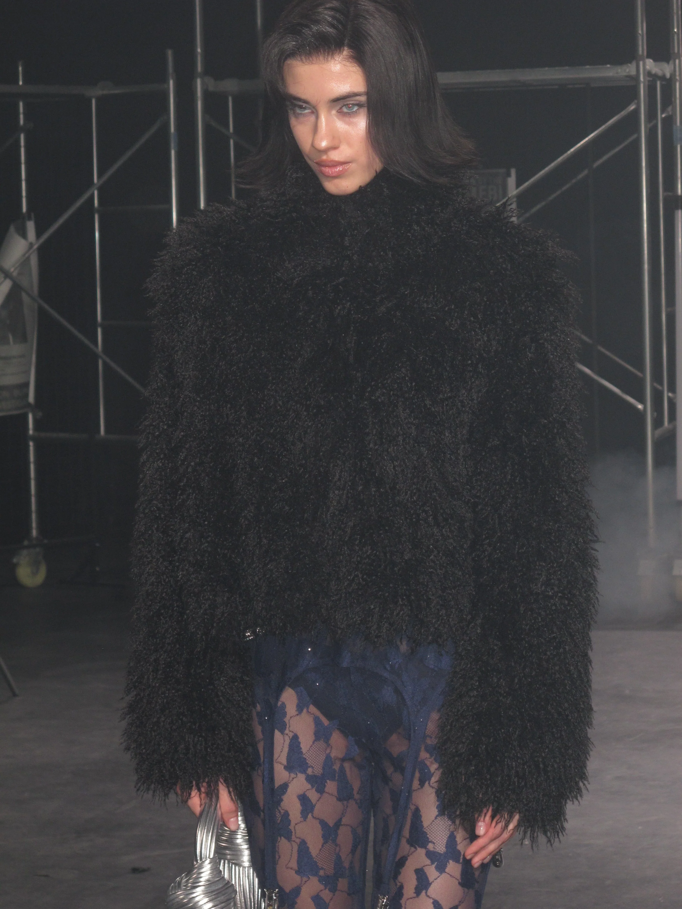 Ava Shaggy Plush Jacket - Image 9