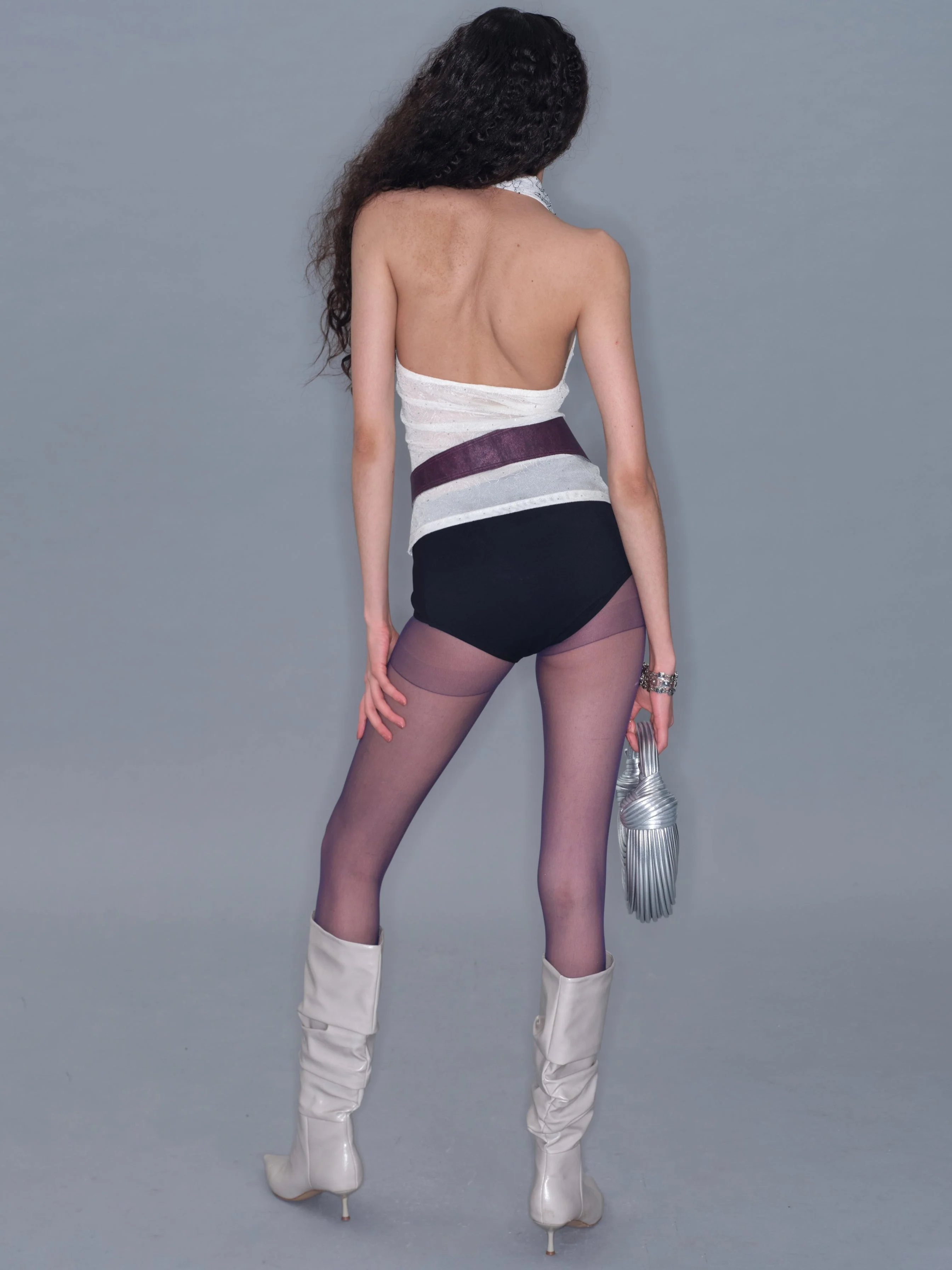 Rose Crystal-Embellished Halter Top - Image 6