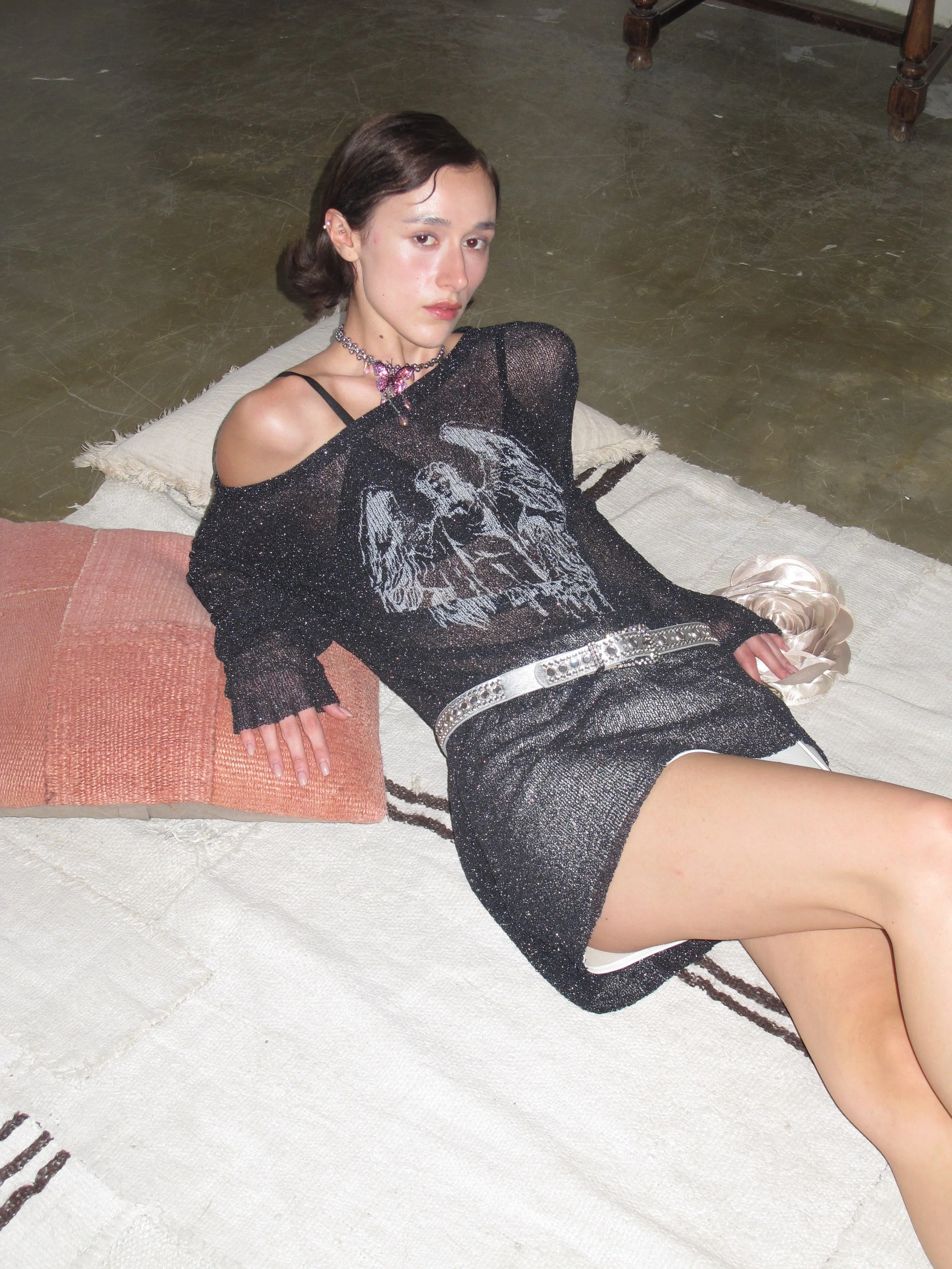 Semi-Sheer Angel Long sleeve - Image 5