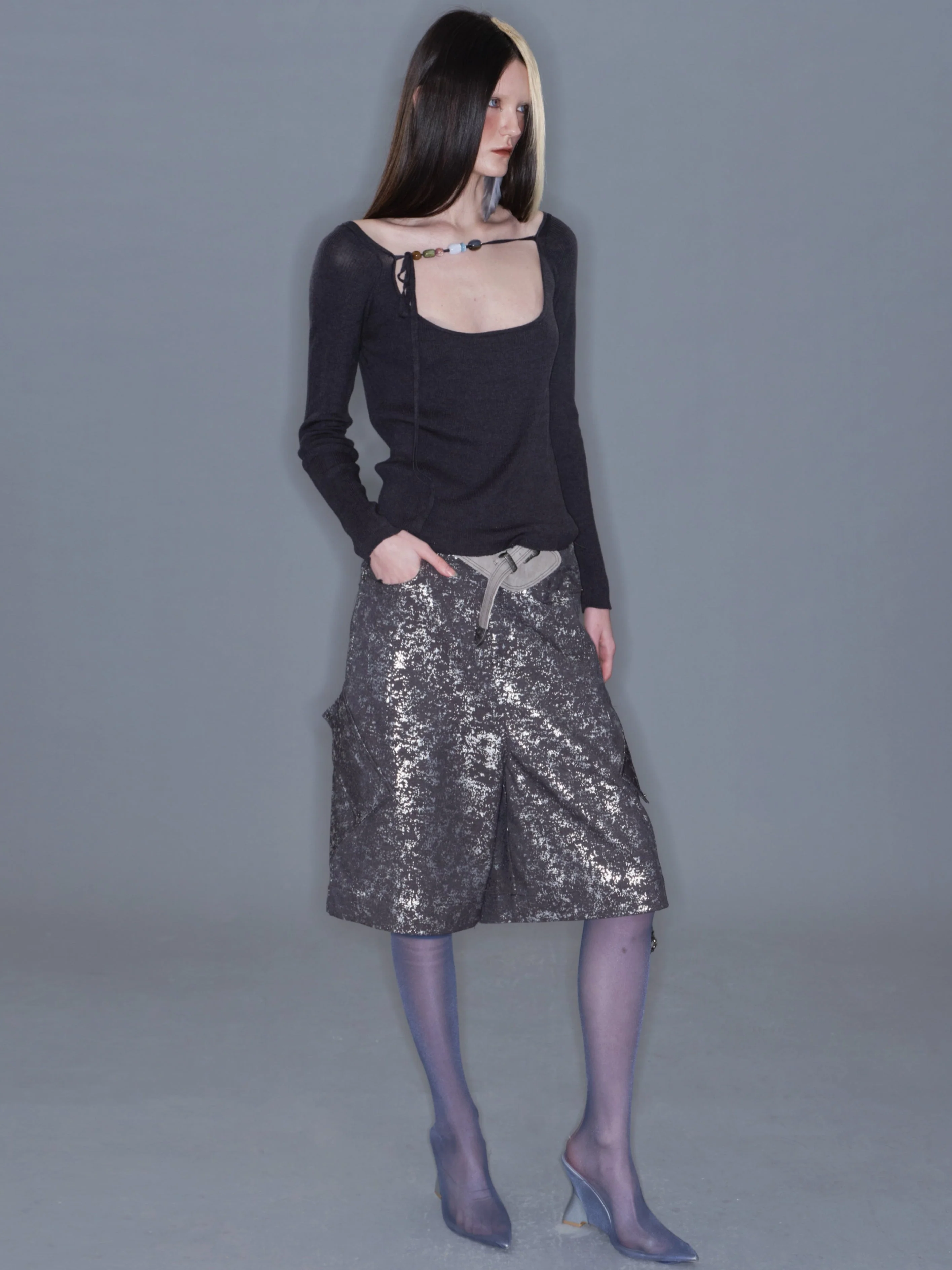 Cropped Wide-Leg Pants - Image 13