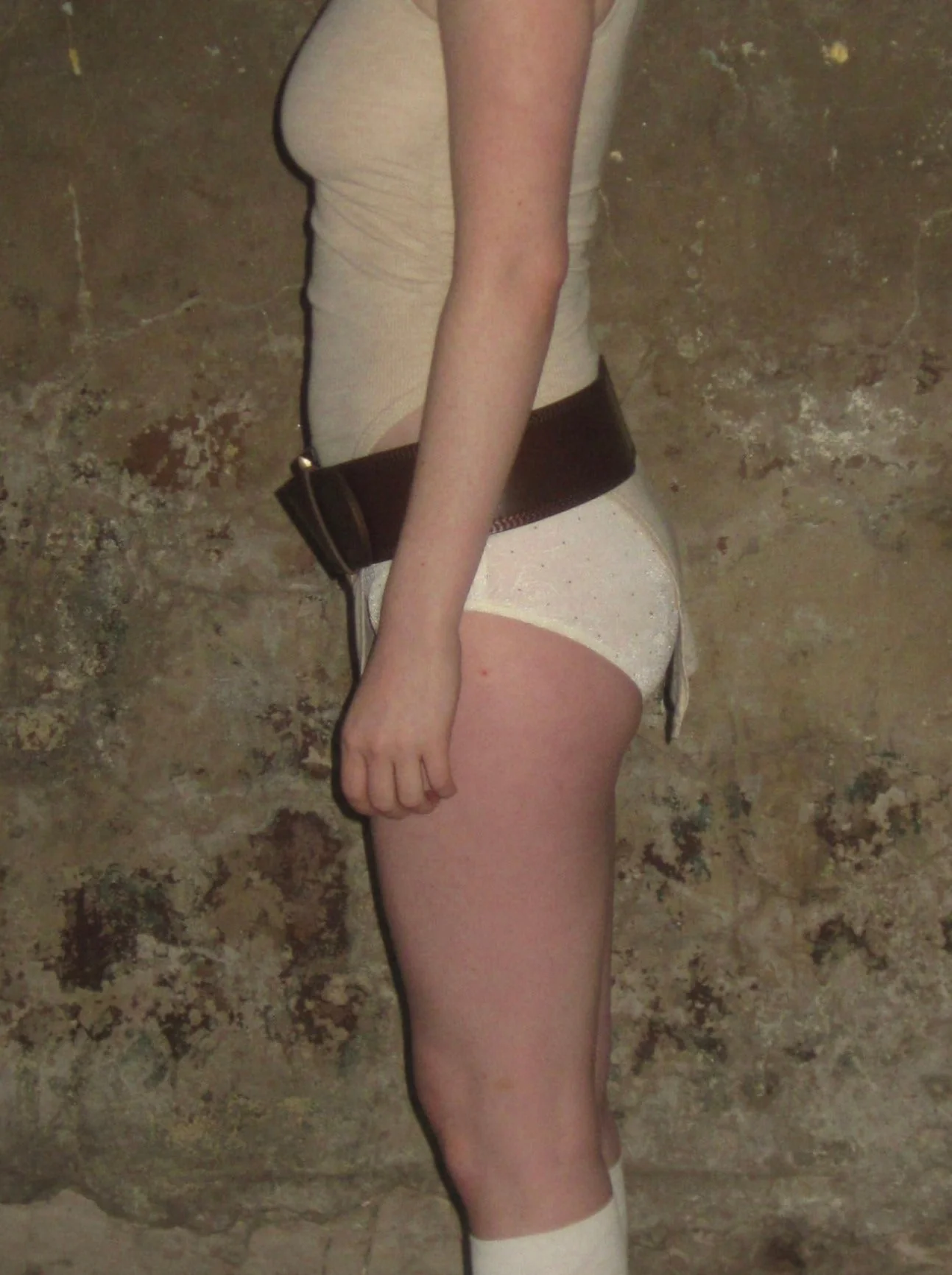 Sequined Mini Shorts /White - Image 7