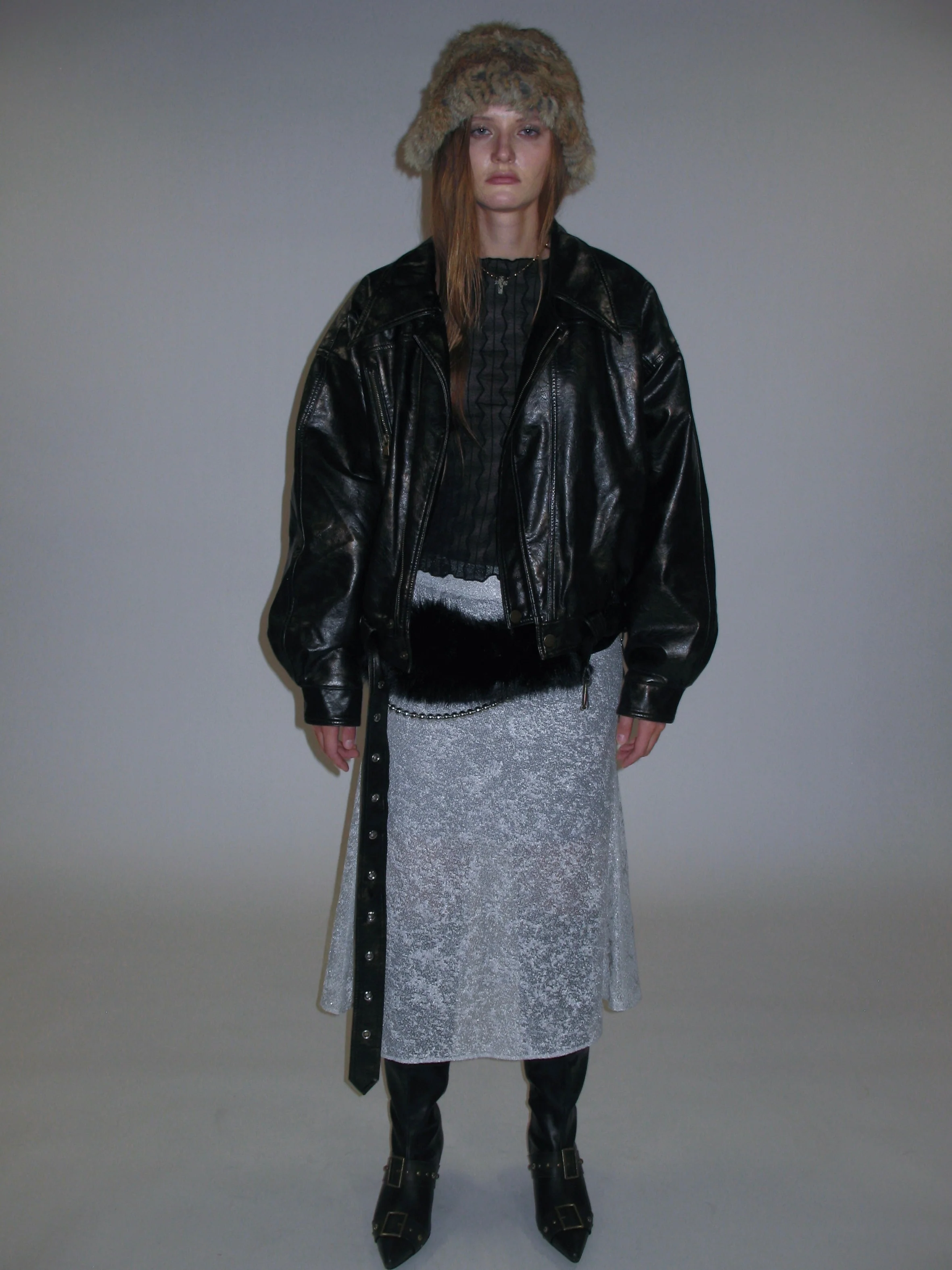 Sheer A-Line Midi Skirt - Image 7