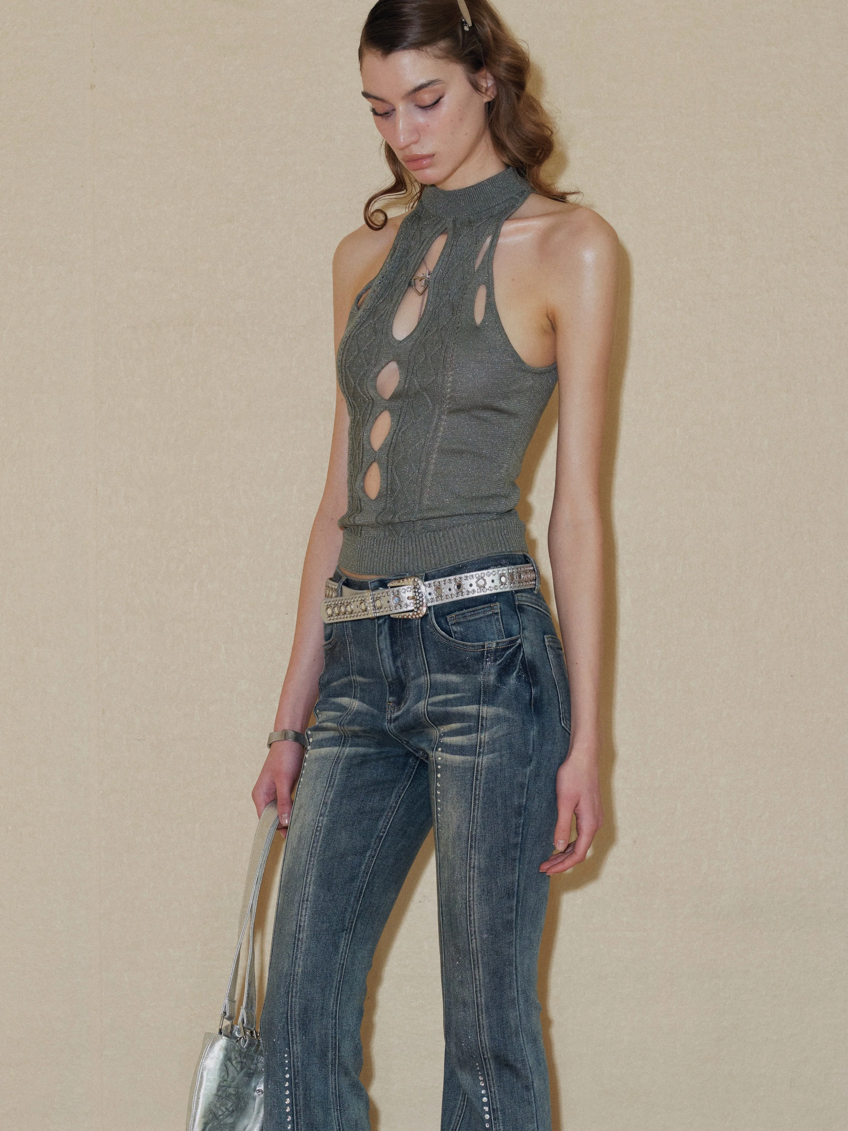 Silver Gemstone Belt - Image 12