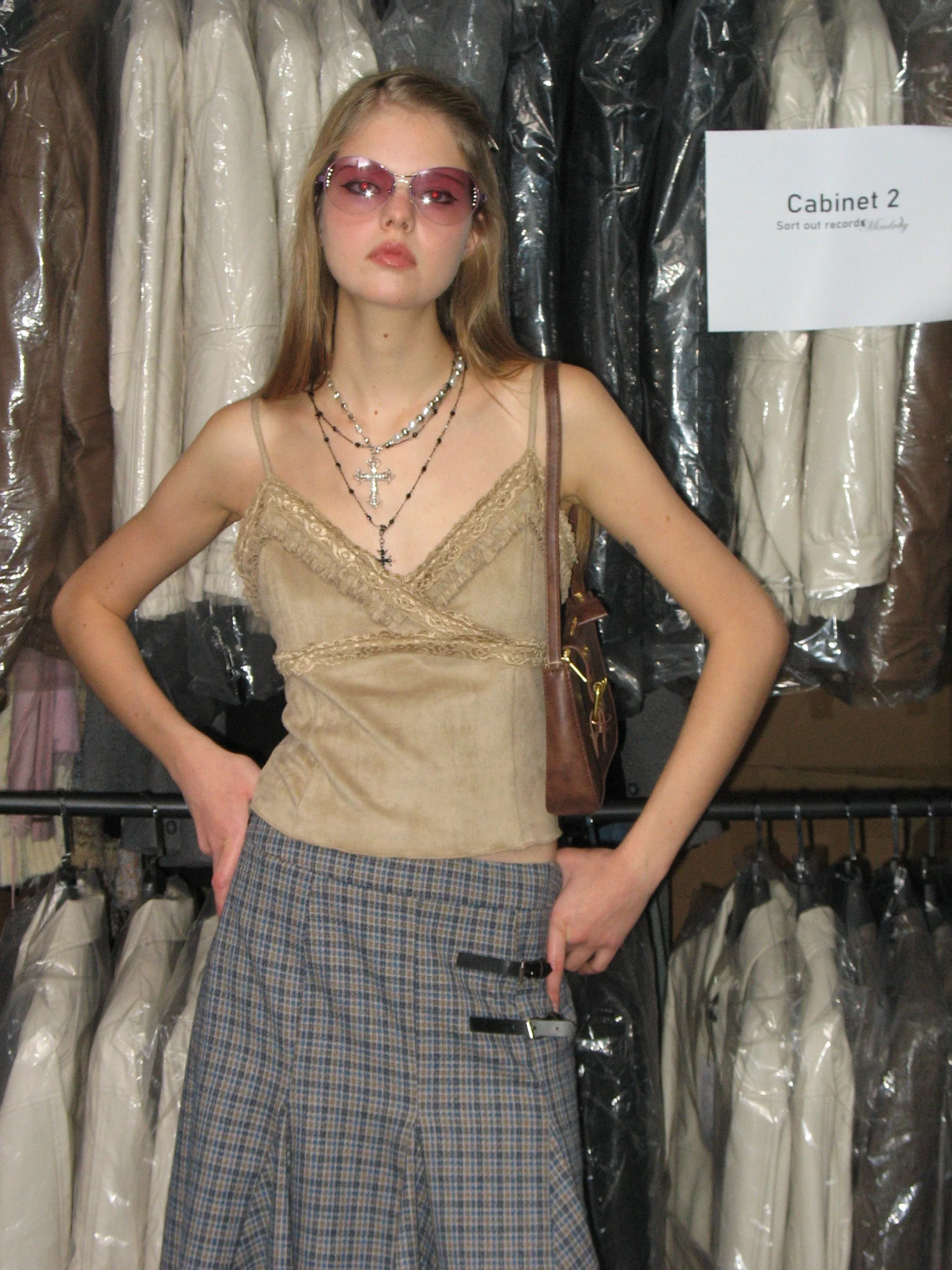 Suede Cami Top - Image 3