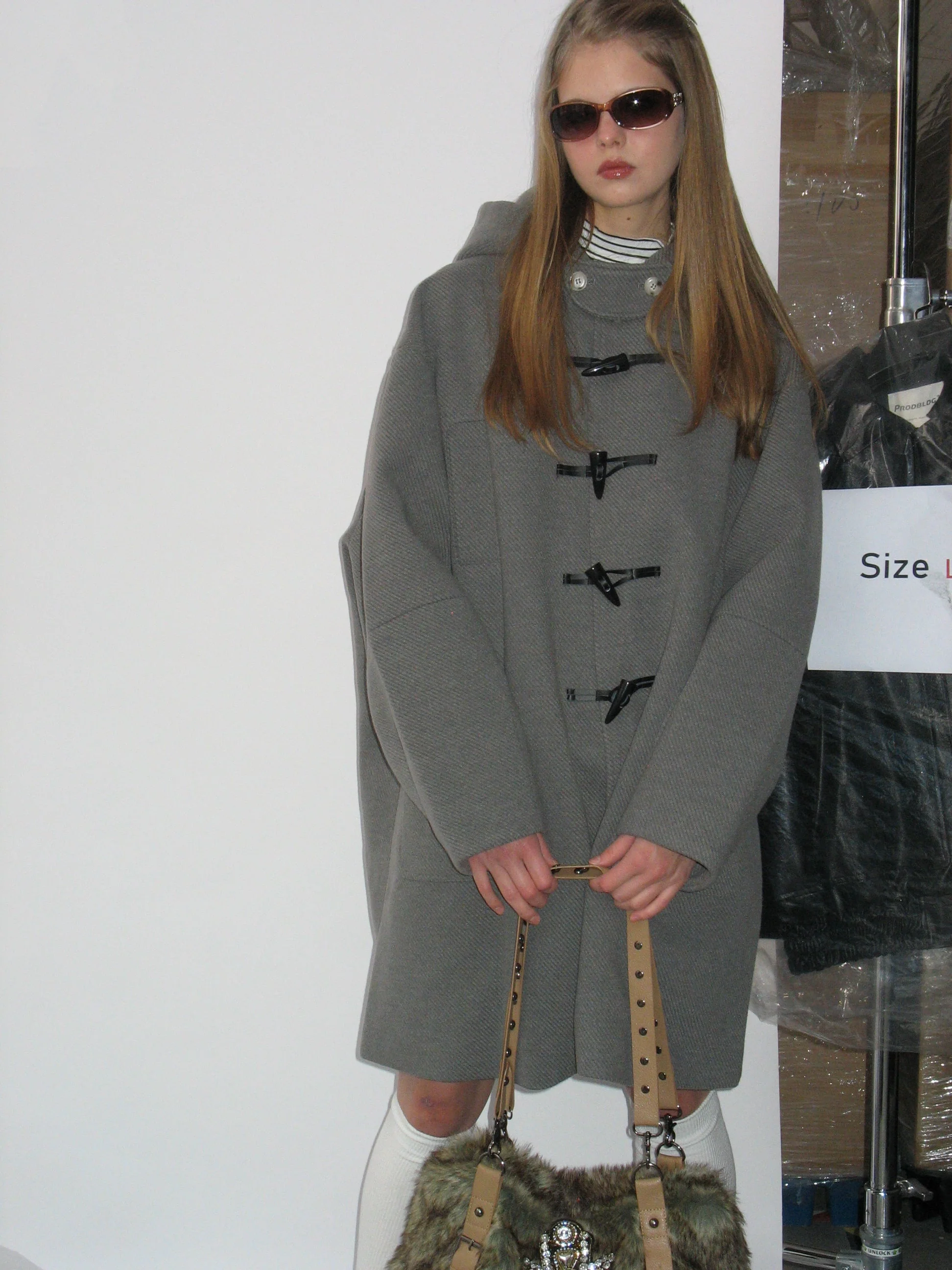 Women Casual Duffle Coat - Image 13